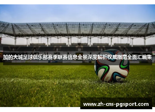 加的夫城足球俱乐部赛季联赛信息全景深度解析权威指南全面汇编集